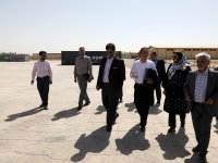 بازدید هیات رئیسه اتاق بازرگانی فارس و مدیران ارشد کشتیرانی جمهوری اسلامی ایران از مرکز دپو کانتینر در شیراز